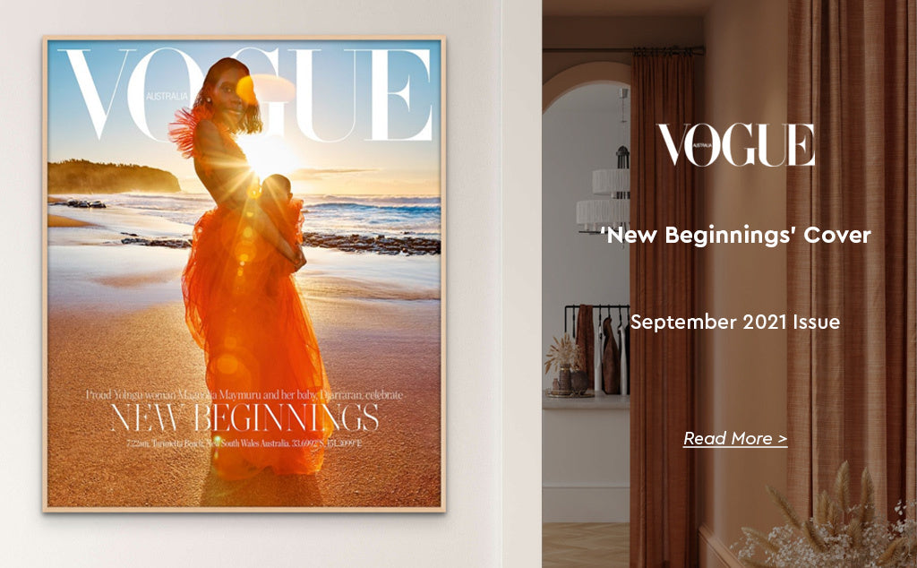 Vogue Australia 'New Beginnings' Cover, September 2021 Issue