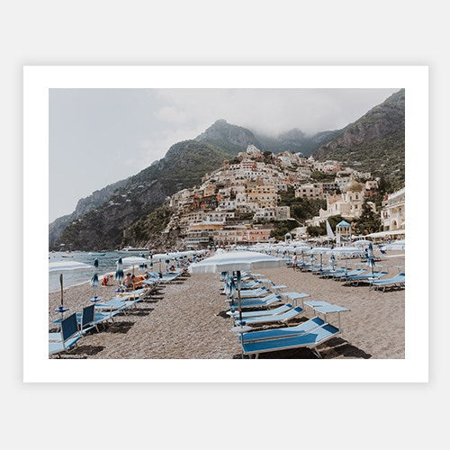 Positano Loungers-Photographic Editions-Fine art print from FINEPRINT co