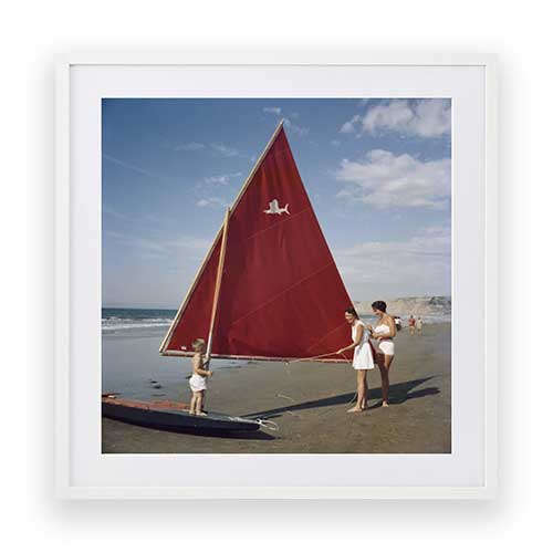 Sailboat In San Diego - Clearance FRAMED