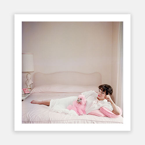 Joan Collins Relaxes