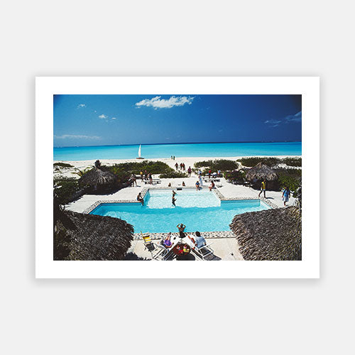 Swimming Pool On The Beach