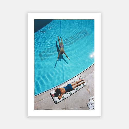 Swimmer and Sunbather