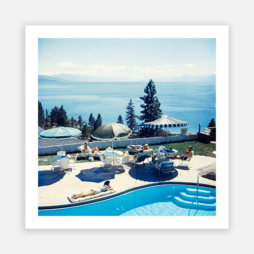 Relaxing at Lake Tahoe