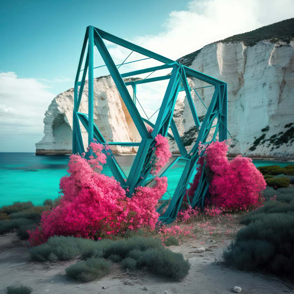 Wall Art Viewer Frames Render