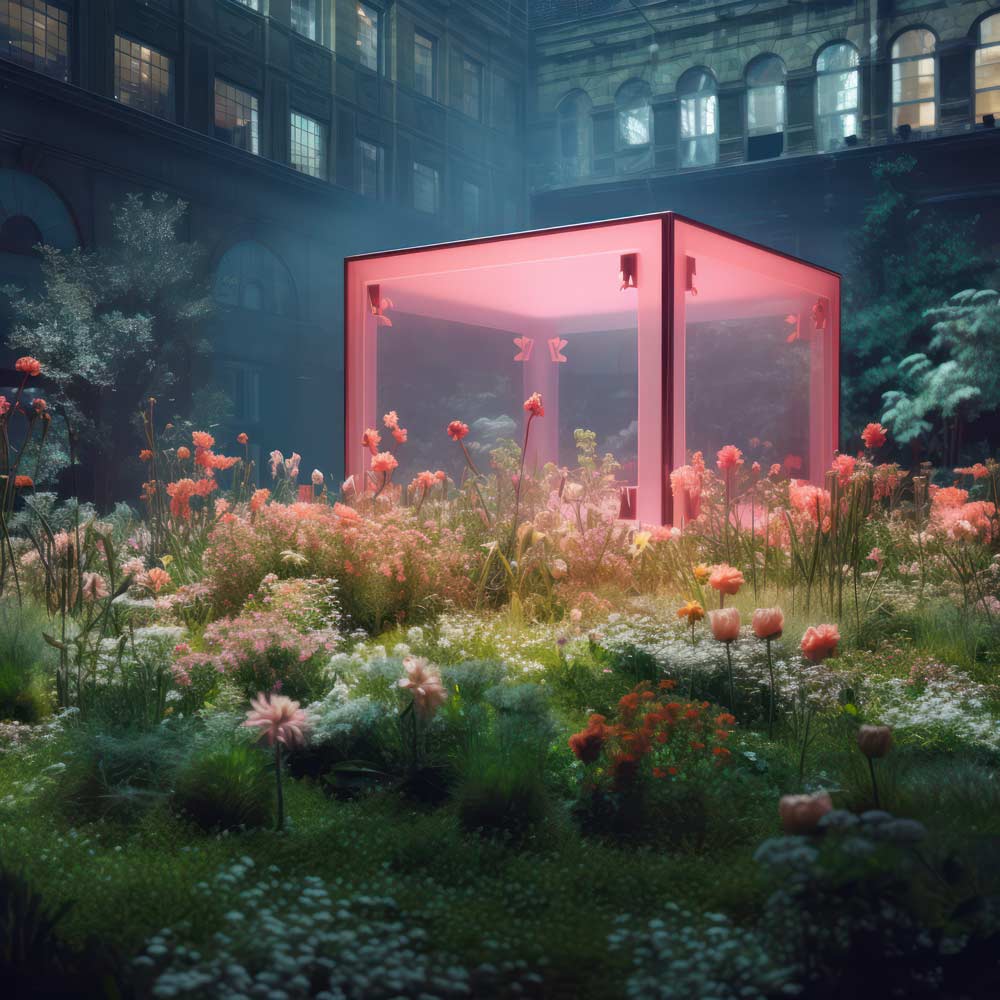 Wall Art Viewer Frames Render