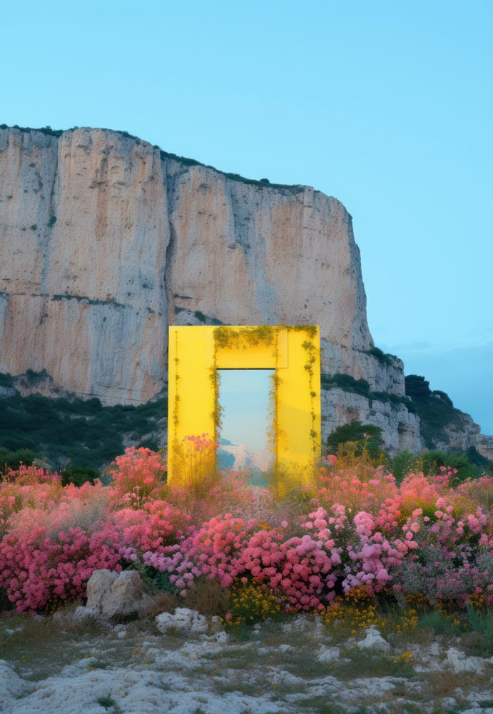 Wall Art Viewer Frames Render