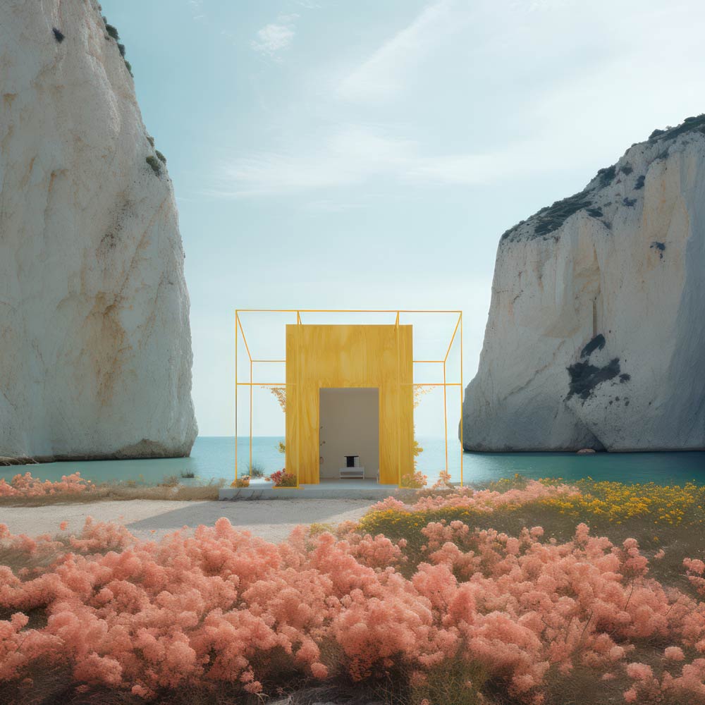 Wall Art Viewer Frames Render