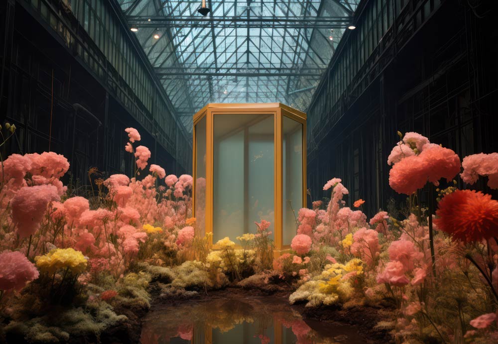 Wall Art Viewer Frames Render