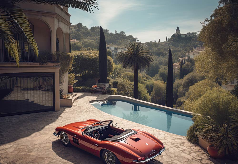 Wall Art Viewer Frames Render