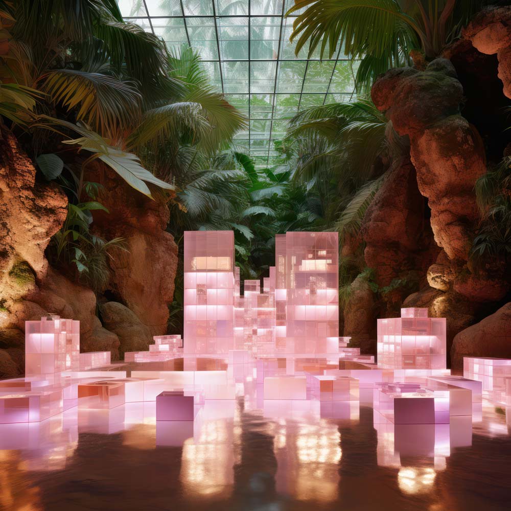 Wall Art Viewer Frames Render