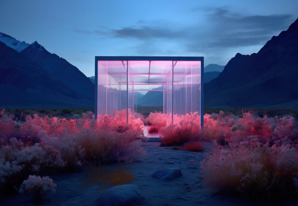 Wall Art Viewer Frames Render