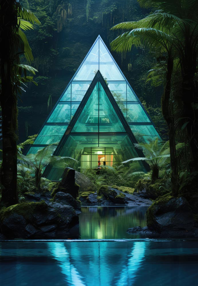 Wall Art Viewer Frames Render