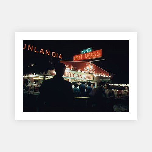 Ken's Hot Dogs-Mid-Century Colour-Fine art print from FINEPRINT co