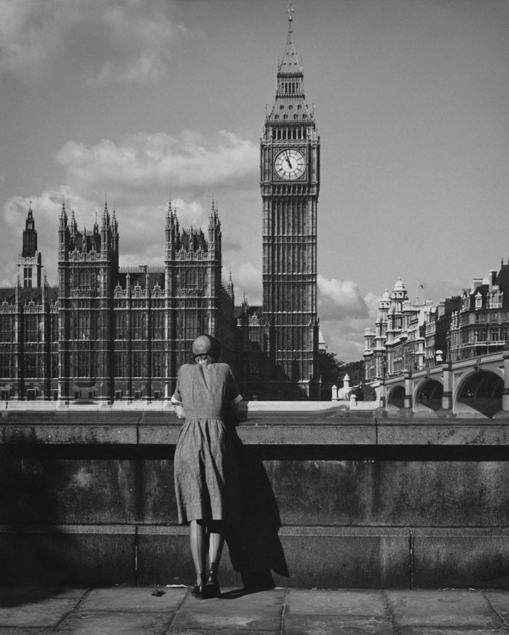 Big Ben From The South Bank-Black & White Collection-Fine art print from FINEPRINT co