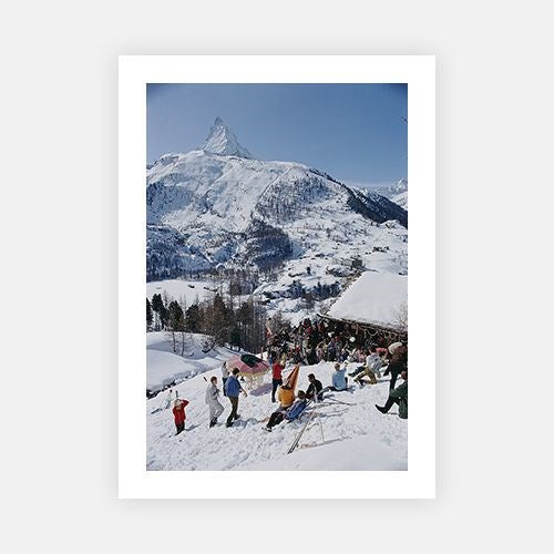 Zermatt Skiing-Slim Aarons-Fine art print from FINEPRINT co