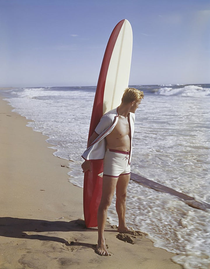 Surfer-Mid-Century Colour-Fine art print from FINEPRINT co