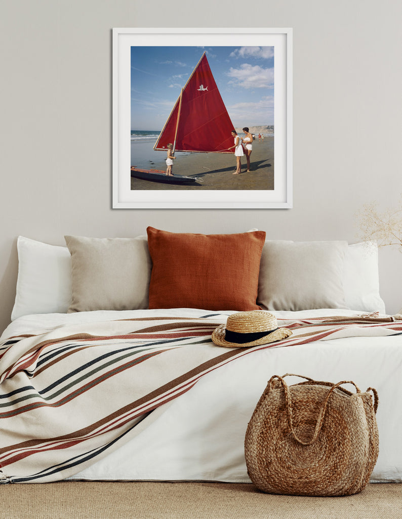Sailboat In San Diego-Slim Aarons-Fine art print from FINEPRINT co