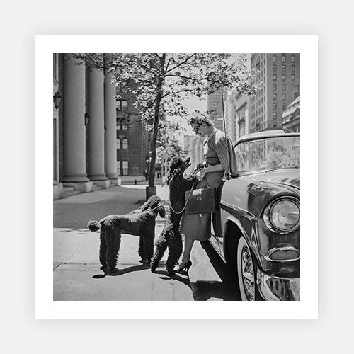 Inga Lindgren And Poodles