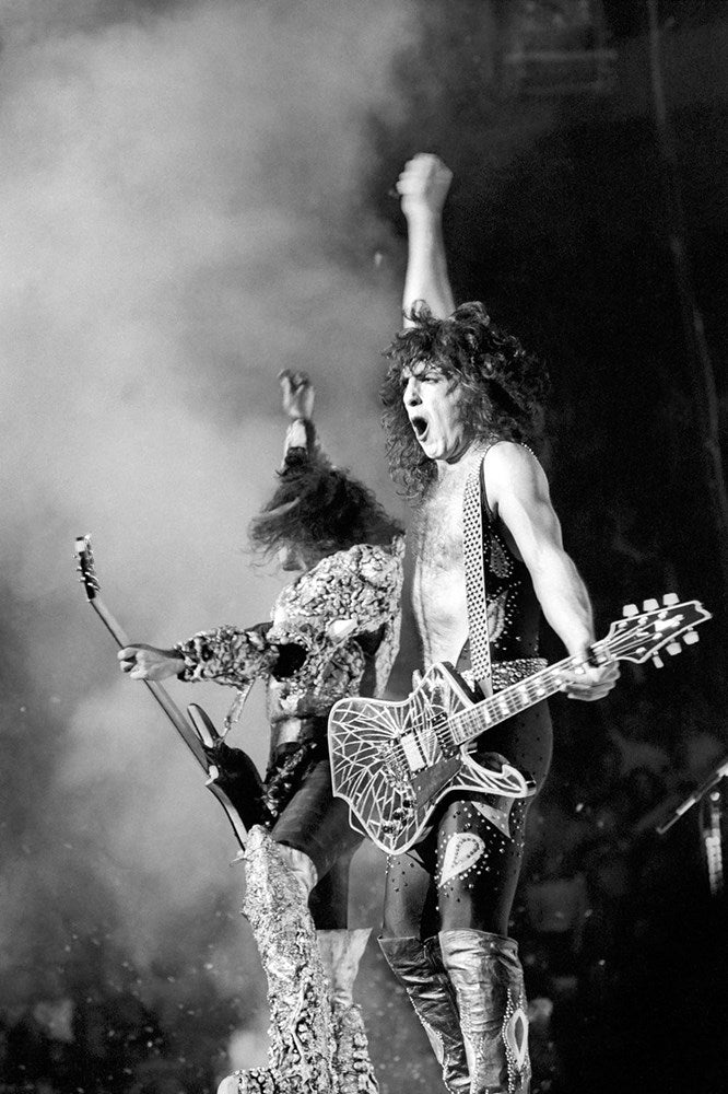 Kiss' Performing-Michael Ochs Archive-Fine art print from FINEPRINT co