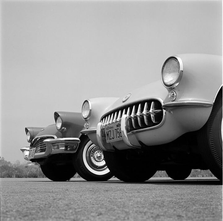 Chevrolet Corvette-Black & White Collection-Fine art print from FINEPRINT co