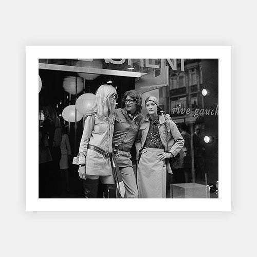 Yves Saint Laurent-Black & White Collection-Fine art print from FINEPRINT co