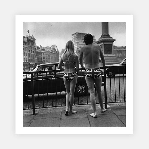 Union Jack Trunks-Black & White Collection-Fine art print from FINEPRINT co