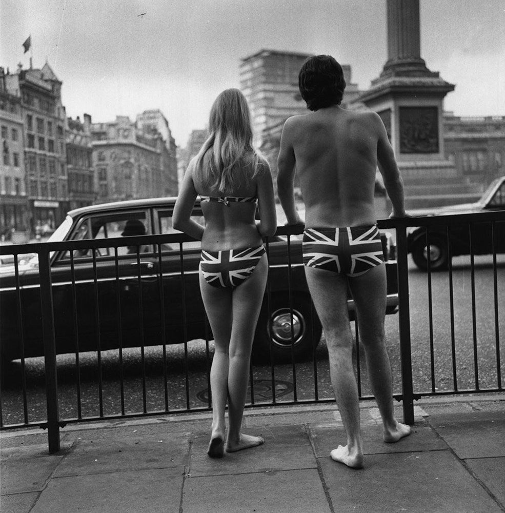 Union Jack Trunks-Black & White Collection-Fine art print from FINEPRINT co