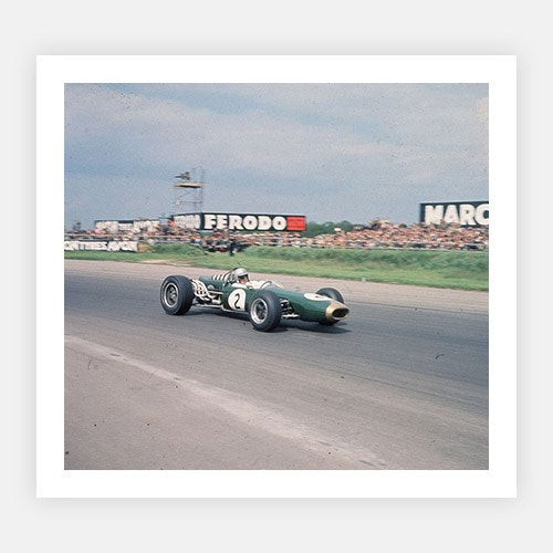 Jack Brabham Racing Driver-Mid-Century Colour-Fine art print from FINEPRINT co