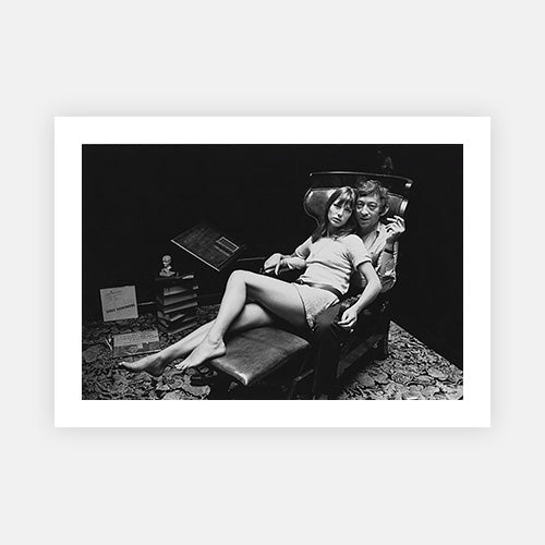 Birkin And Gainsbourg-Black & White Collection-Fine art print from FINEPRINT co