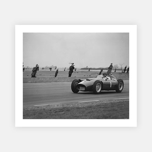 Juan Manuel Fangio-Black & White Collection-Fine art print from FINEPRINT co