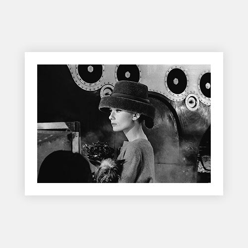 Audrey's Funny Face-Black & White Collection-Fine art print from FINEPRINT co