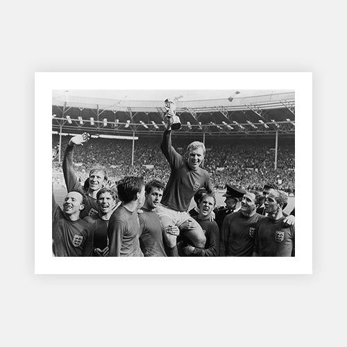 World Cup Victory-Black & White Collection-Fine art print from FINEPRINT co