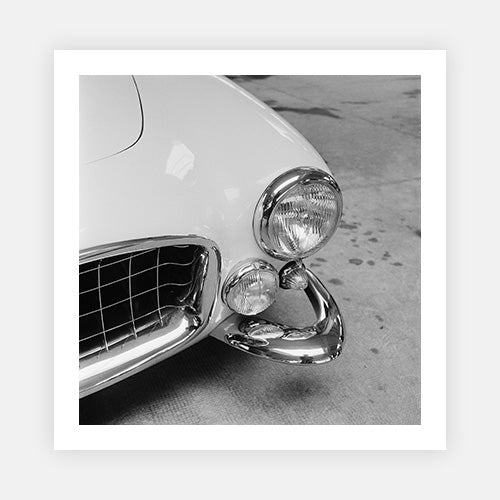 Maserati Bumper-Black & White Collection-Fine art print from FINEPRINT co