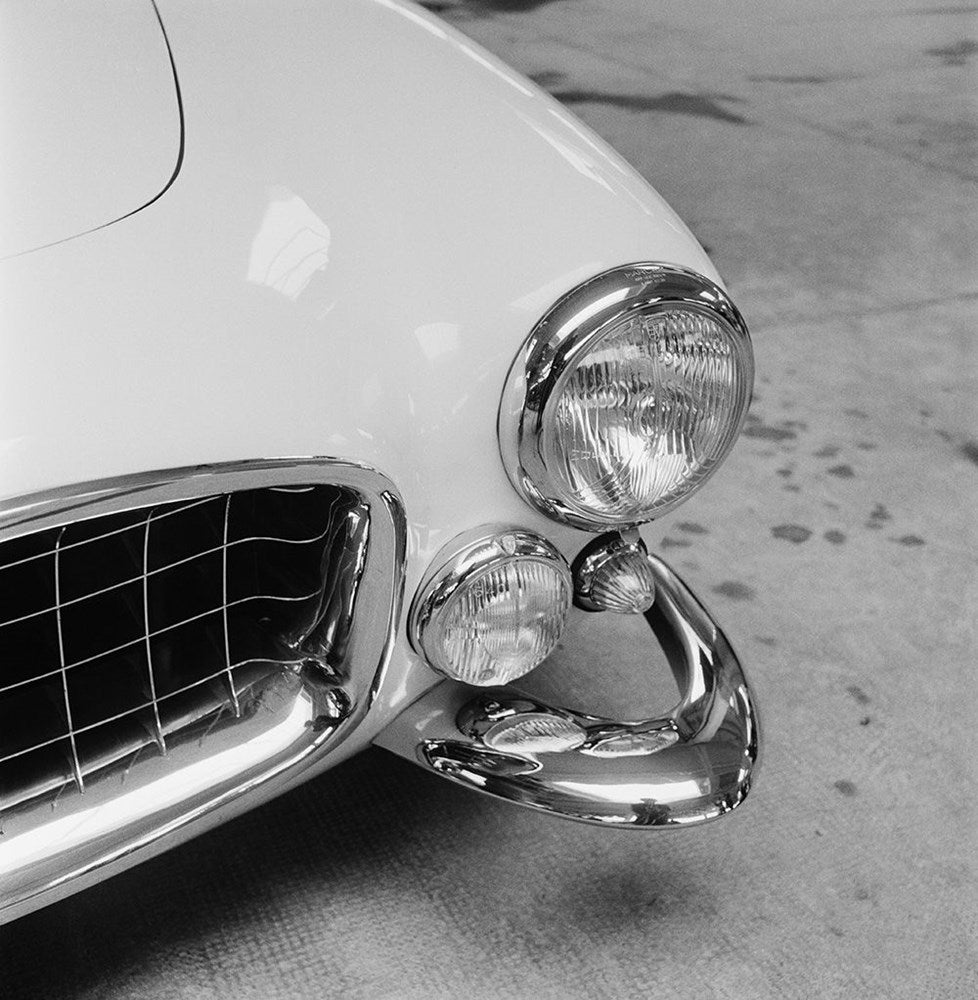 Maserati Bumper-Black & White Collection-Fine art print from FINEPRINT co