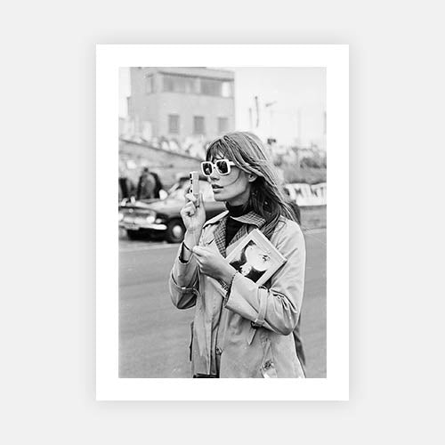 Francoise Hardy-Black & White Collection-Fine art print from FINEPRINT co