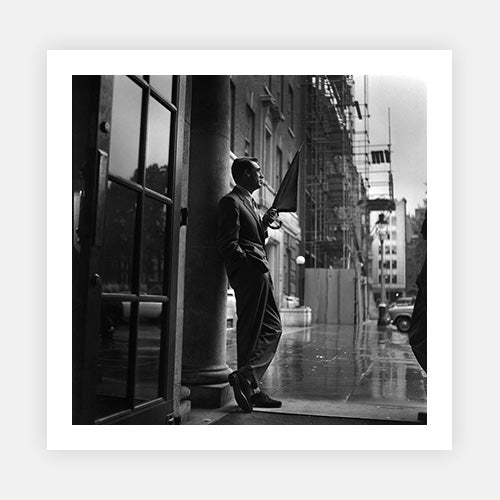 Cary In Rain-Black & White Collection-Fine art print from FINEPRINT co
