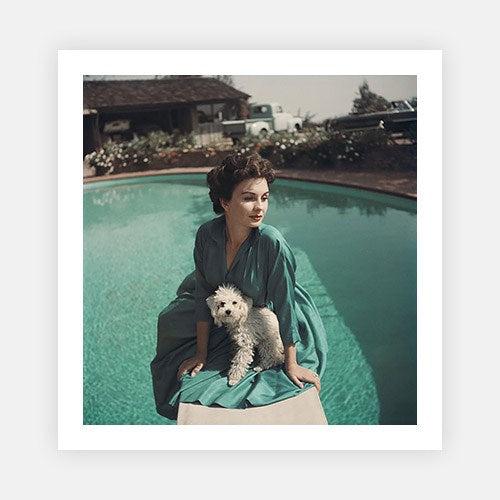 Actor Jean Simmons-Mid-Century Colour-Fine art print from FINEPRINT co