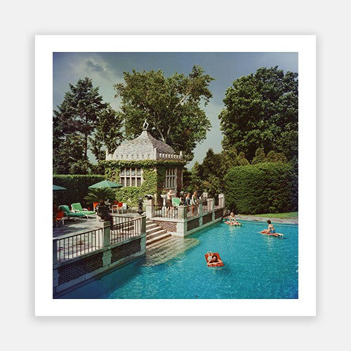 Family Pool-Slim Aarons-Fine art print from FINEPRINT co