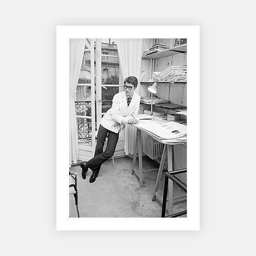 Yves Saint-Laurent-Black & White Collection-Fine art print from FINEPRINT co