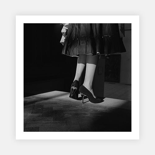 Fancy Heel-Black & White Collection-Fine art print from FINEPRINT co