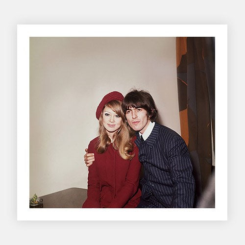 George Harrison & Patti Boyd-Mid-Century Colour-Fine art print from FINEPRINT co