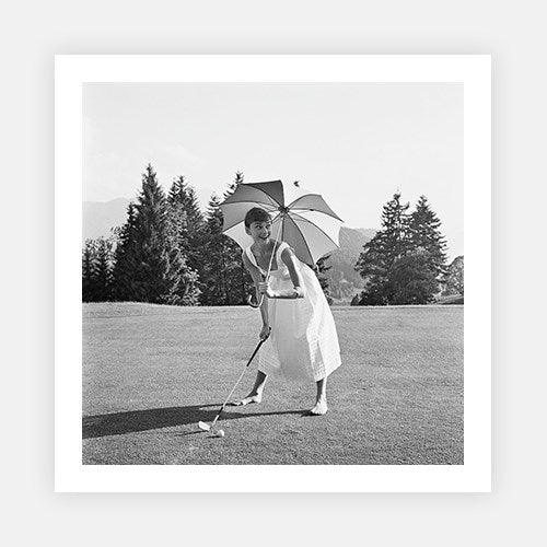 Golfing Hepburn