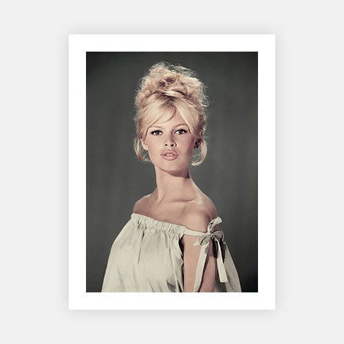Pouting Bardot-Mid-Century Colour-Fine art print from FINEPRINT co