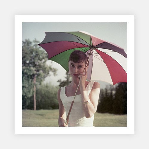 Audrey Hepburn |-Mid-Century Colour-Fine art print from FINEPRINT co