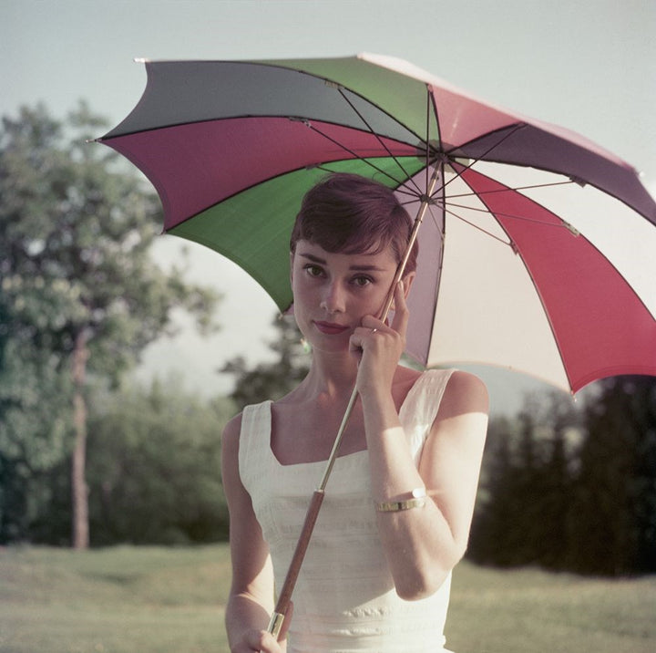 Audrey Hepburn |-Mid-Century Colour-Fine art print from FINEPRINT co