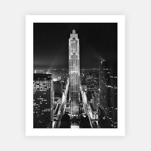 Rockefeller Center-Black & White Collection-Fine art print from FINEPRINT co