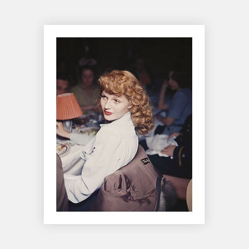 Rita Hayworth-Mid-Century Colour-Fine art print from FINEPRINT co