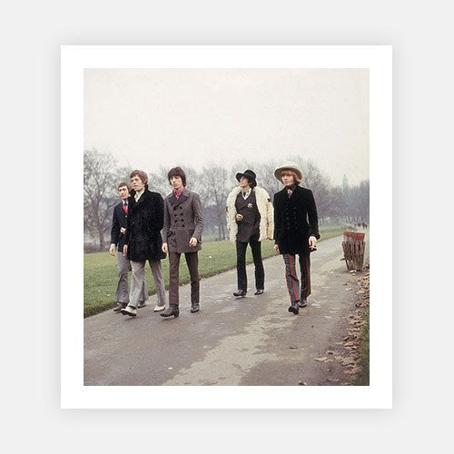 Strolling Stones-Mid-Century Colour-Fine art print from FINEPRINT co