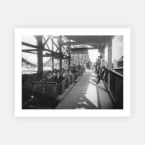 Ride At The Fair-Black & White Collection-Fine art print from FINEPRINT co