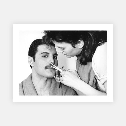 Grooming Freddie-Black & White Collection-Fine art print from FINEPRINT co